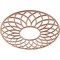 Ekena Millwork Cannes Wood Fretwork Pierced Ceiling Medallion, Cherry, 22"OD x 7 1/2"ID x 1/4"T CMWP22X22X0250CNCH - alternate 3
